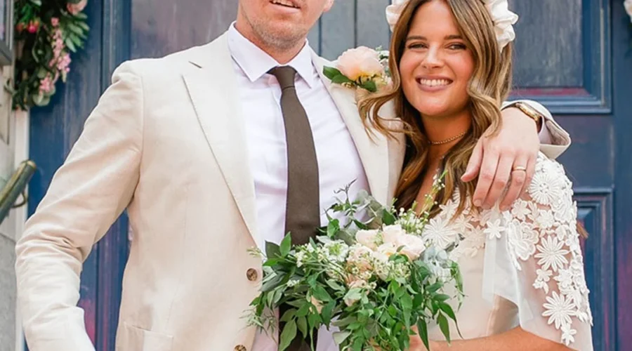 Max Fredrik Darnton and his wife