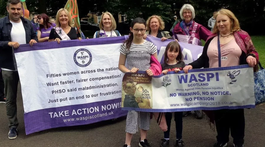 WASPI Latest protest